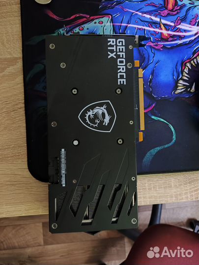 Продам видеокарту MSI GeForce RTX 3060 gaming X 12