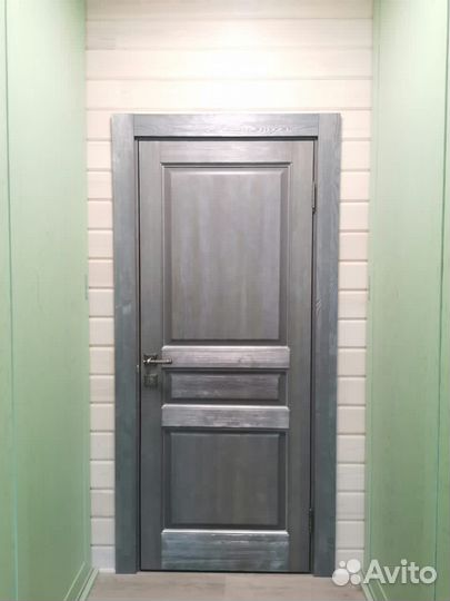 Двери межкомнатные из массива сосны