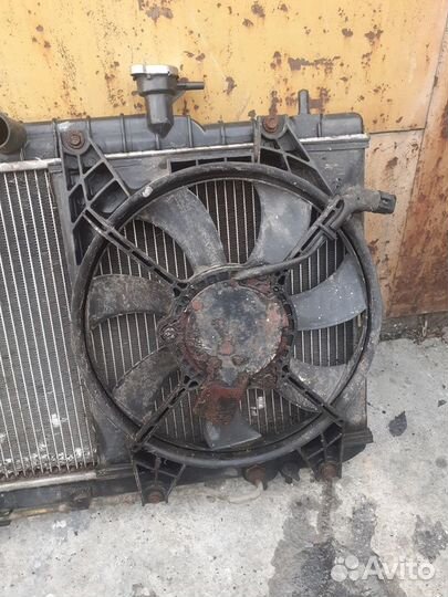 Вентилятор охлаждения Hyundai Accent