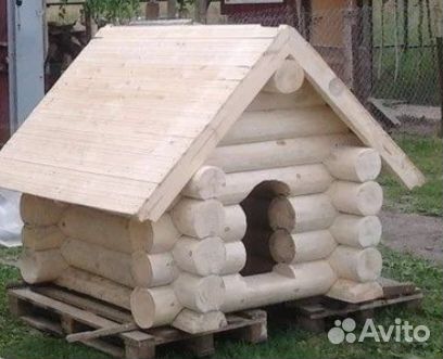 Будка для домашнего питомца утепленная