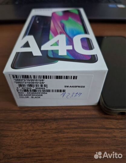 Samsung Galaxy A40, 4/64 ГБ