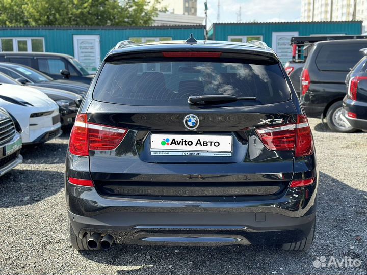 BMW X3 2.0 AT, 2017, 114 400 км