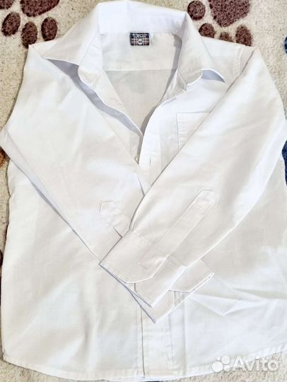 Рубашка белая на мальчика