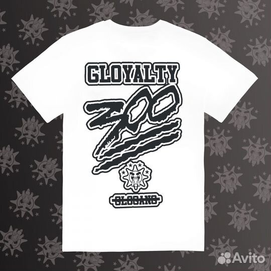 Футболка Glo Gang Gloyalty Tee white