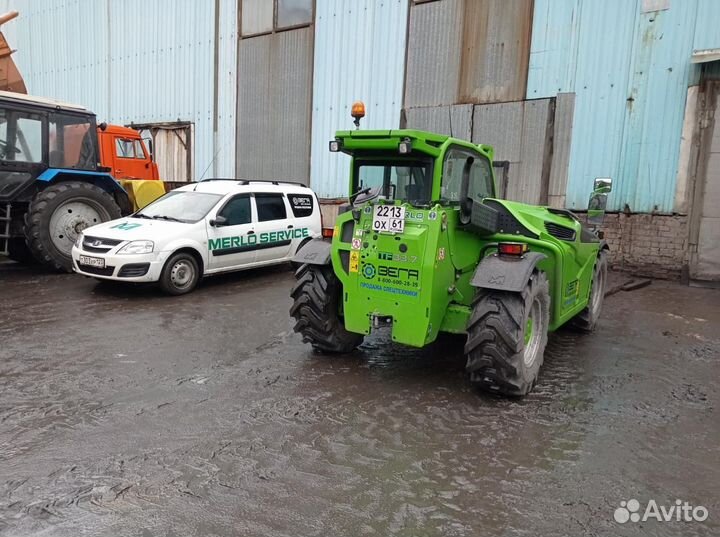 Диагностика электронных плат погрузчика merlo