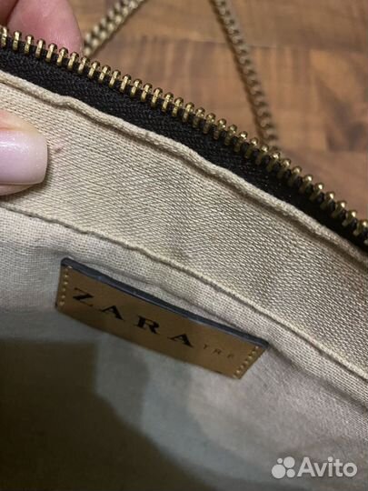 Сумка женская Zara летняя с цветами