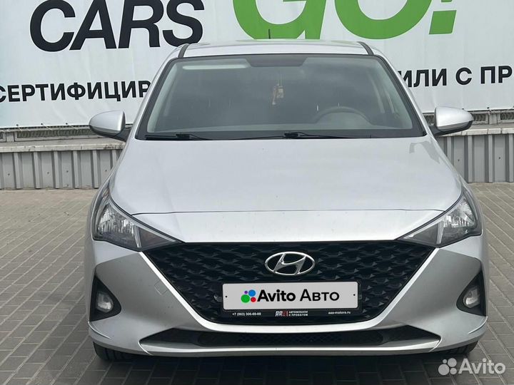 Hyundai Solaris 1.6 МТ, 2021, 70 000 км