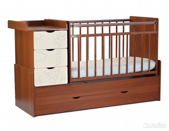 Детская кроватка-трансформер скв-Компани скв-5 Жир