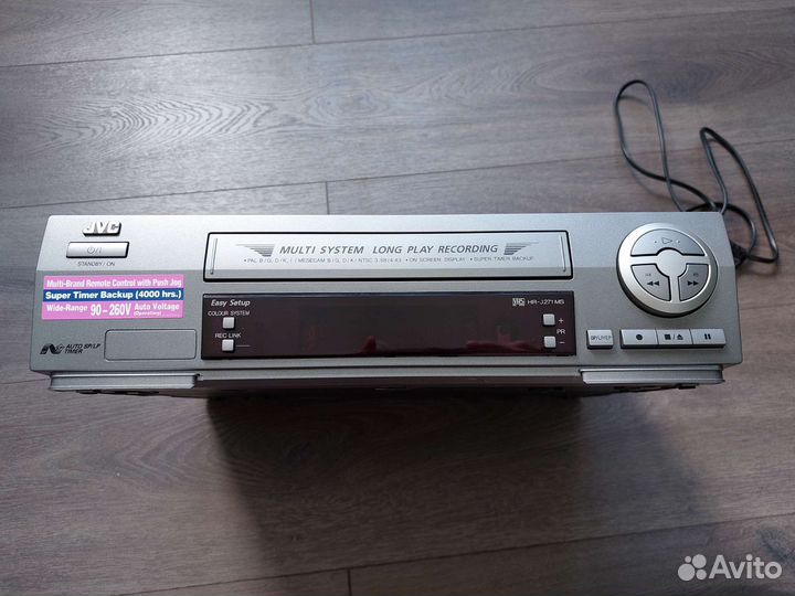 Видеомагнитофон jvc hr-j271ms
