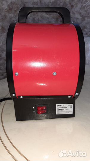 Керамический обогреватель assol пушка