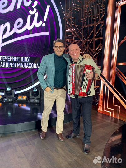 Аккордеонист (гармонист, баянист).Застольные песни