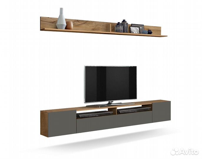 Тв тумба с полкой 