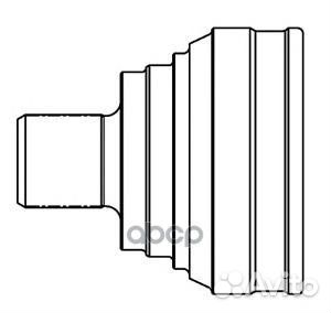 Шрус наружн. VW T4 2.0-2.5L/1.9-2.5D/TDi абс 7