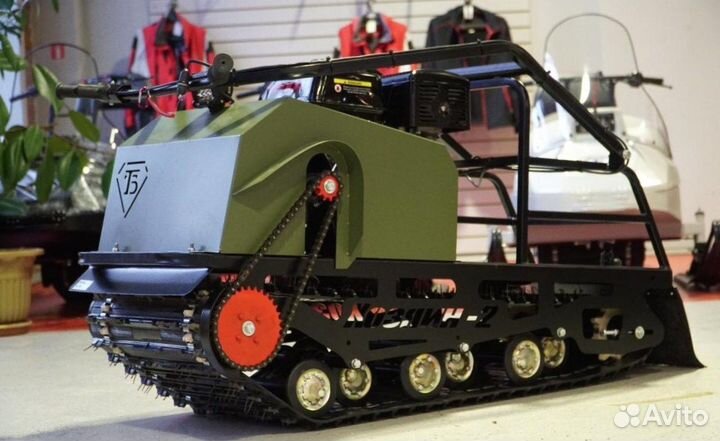 Мотобуксировщик Бурлак М2 Хозяин-1 15 л.с