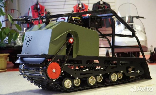 Мотобуксировщик Бурлак М2 Хозяин-1 15 л.с