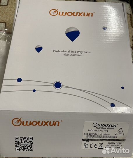 Wouxun KG-R76 авиационная рация