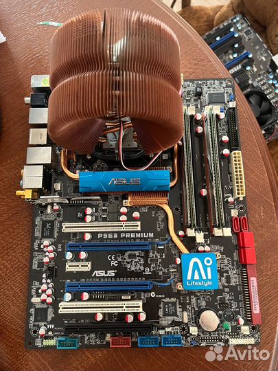 Комплект asus P5E3 Premium Q9450 материнская плата