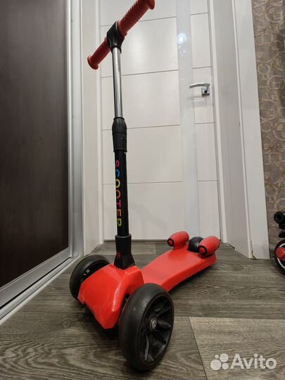 Самокат детский (широкие колеса)