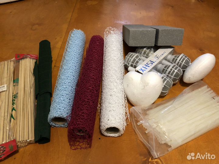 Корзины,материал для создания букетов