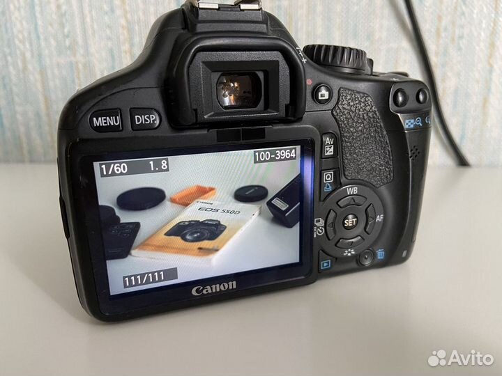 Фотоаппарат canon 550d