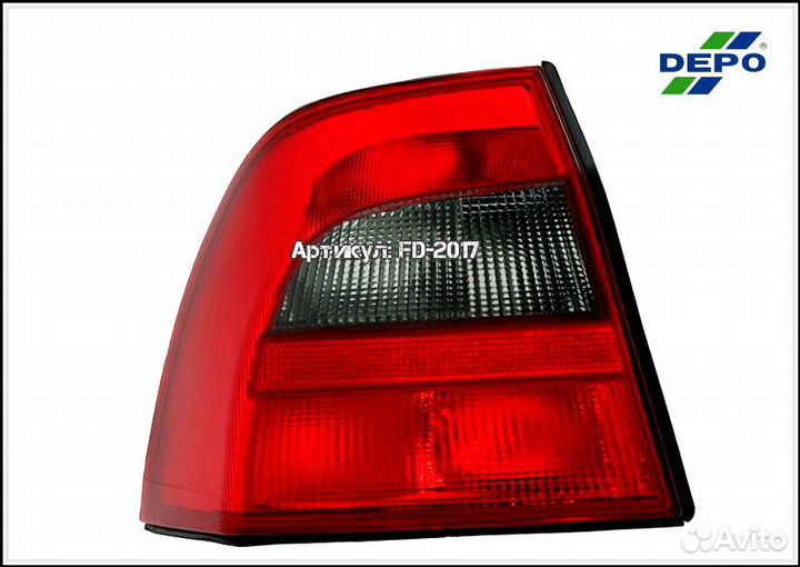 Задняя фара левая Opel вектра Б В крыло