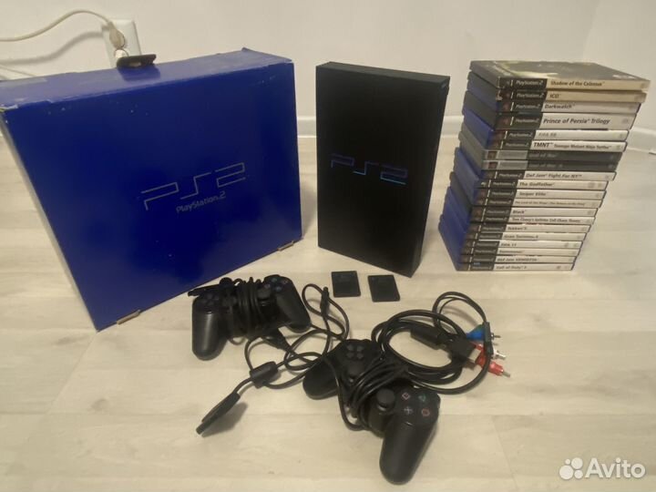 Sony playstation 2 с дисками