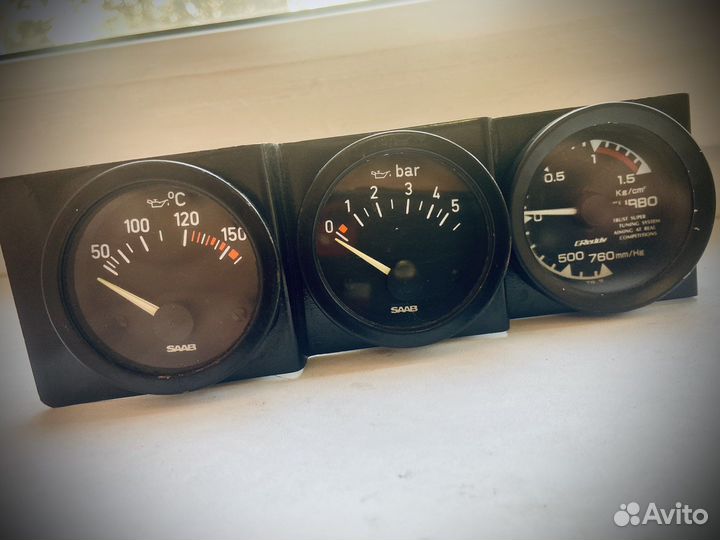 Дополнительные приборы saab