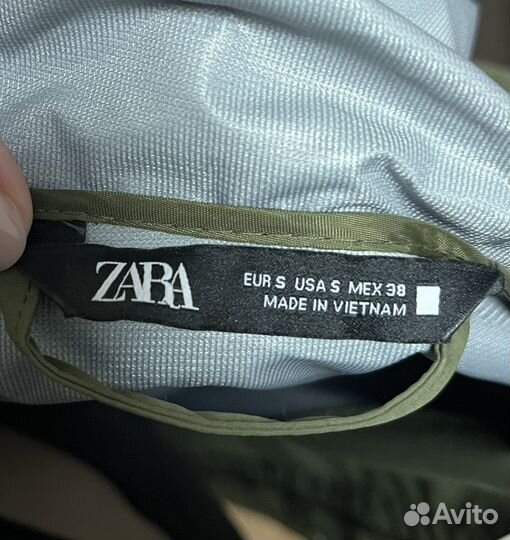 Плащ тренч мужской Zara