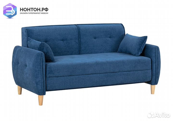 Диван еврокнижка Анита синий