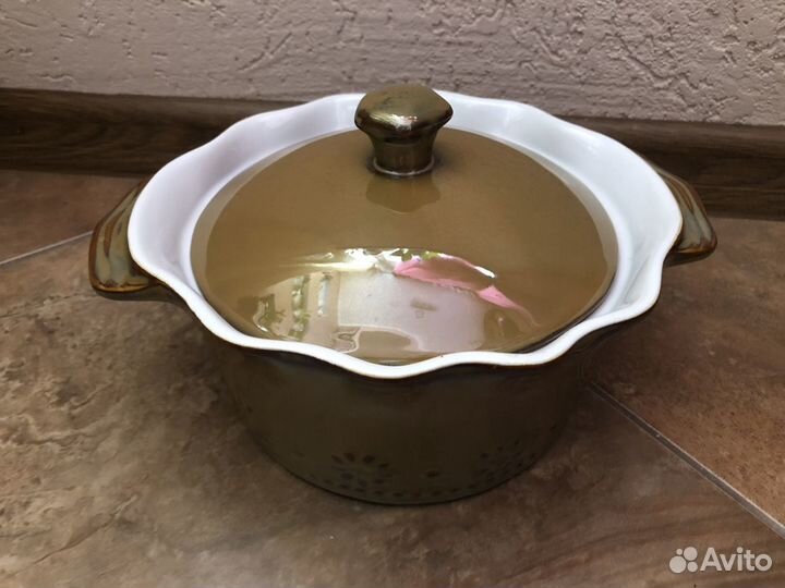 Керамическая кастрюля для приготовления в духовке