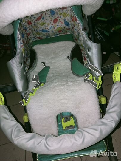 Санки коляска ника с 3 до 7