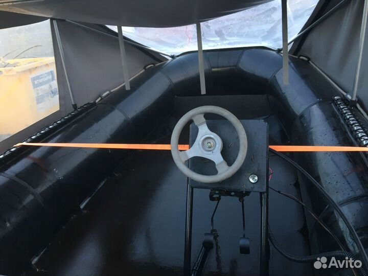 Аэролодка 4,8*1,9 с двигателем toyota