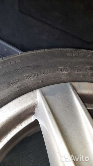 Колеса на porsche cayenne r18