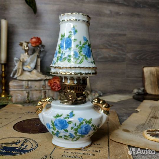 Антиквариат из Европы. Керосиновая лампа