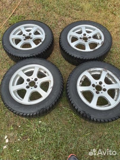 Комплект шин на литых дисках r 14
