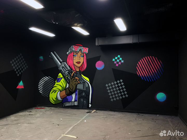 Роспись стен Ростов. Граффити. Художник по росписи