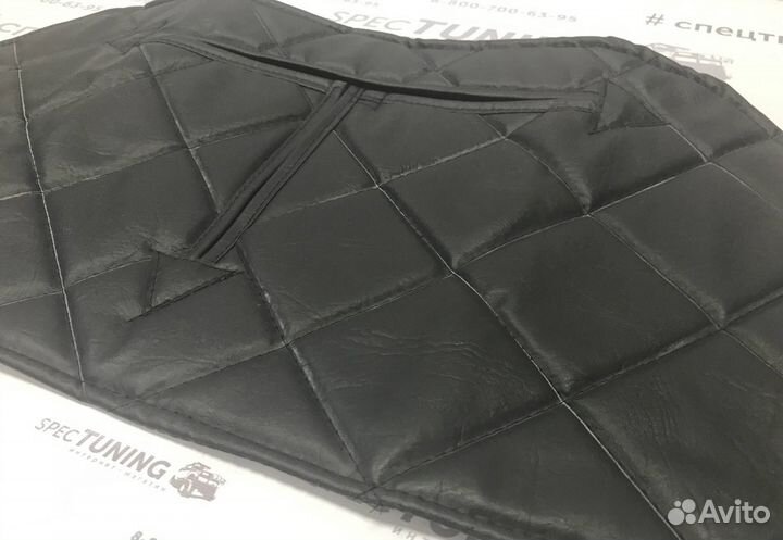 Утеплитель радиатора УАЗ 469 черный ромб