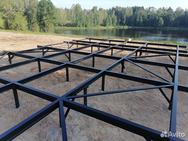 Сваи винтовые от производителя (Монтаж, доставка)