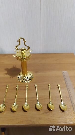 Новый Набор чайных ложек на подставке