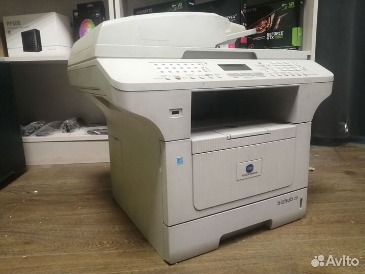 Мфу Konica Minolta с двустронним сканированием