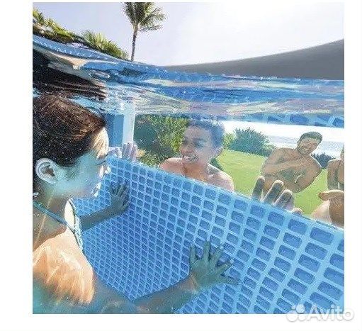 Каркасный бассейн Intex 26730 Prism Frame с окошко