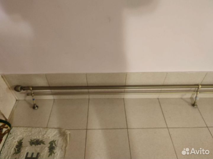 Карнизы для штор двухрядные бу