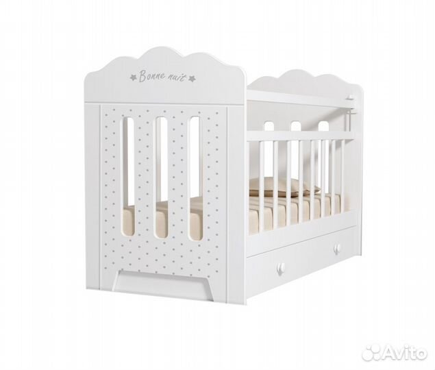 Кровать детская bonne маятник с ящиком