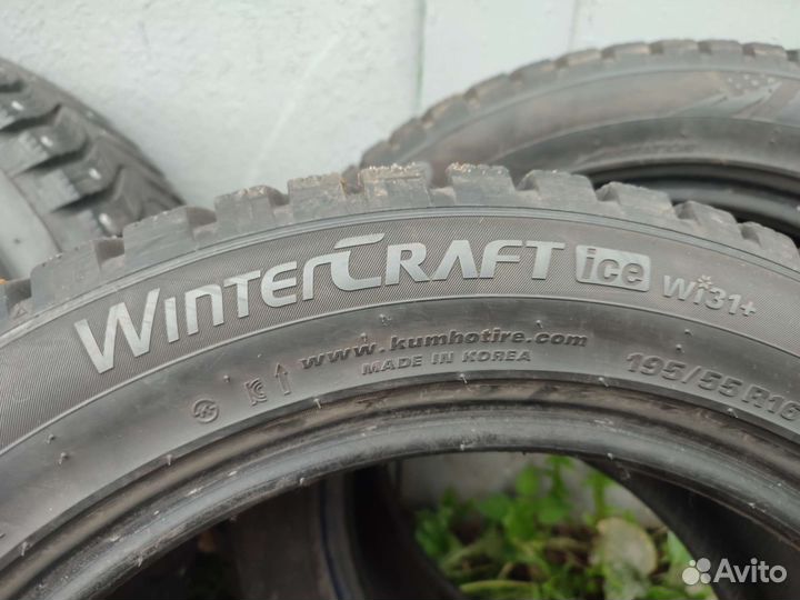 Kumho WinterCraft ice Wi31+ 195/55 R16 91T