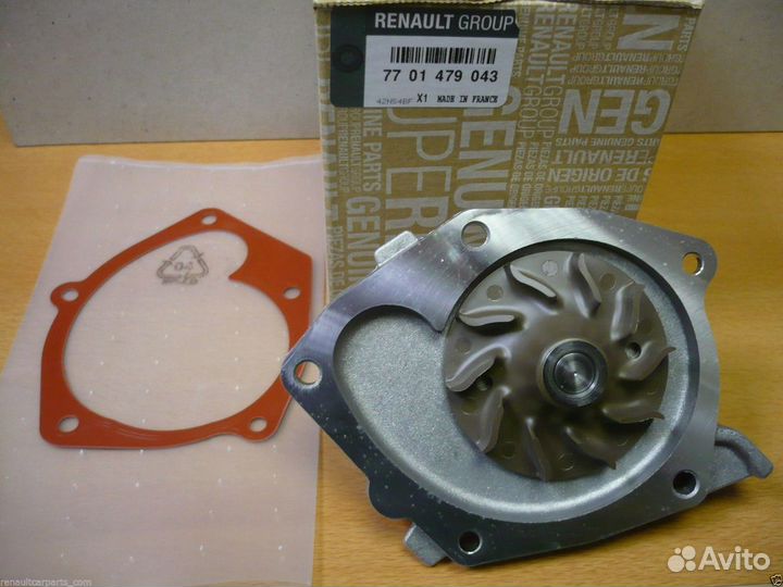 Насос водяной 7701479043 renault
