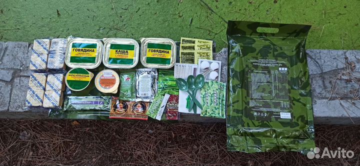 Сухие пайки в Крыму - походное питание
