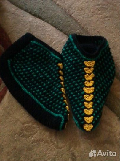 Продаю вязаные тапочки