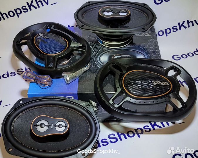 Динамики овальные sonda F4269 69 пара