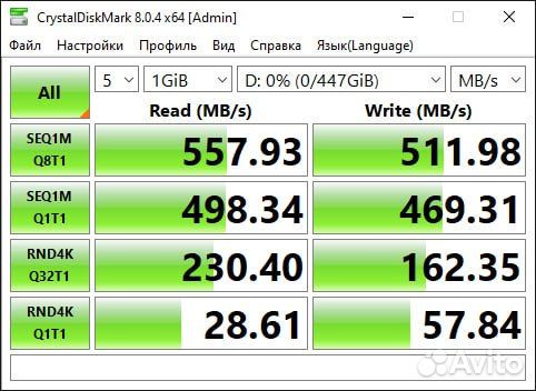 Жёсткий диск SSD M.2 512 Гб Apacer