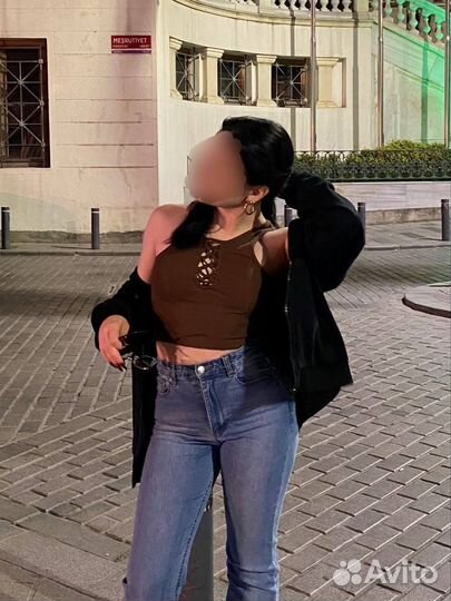 Топ женский короткий